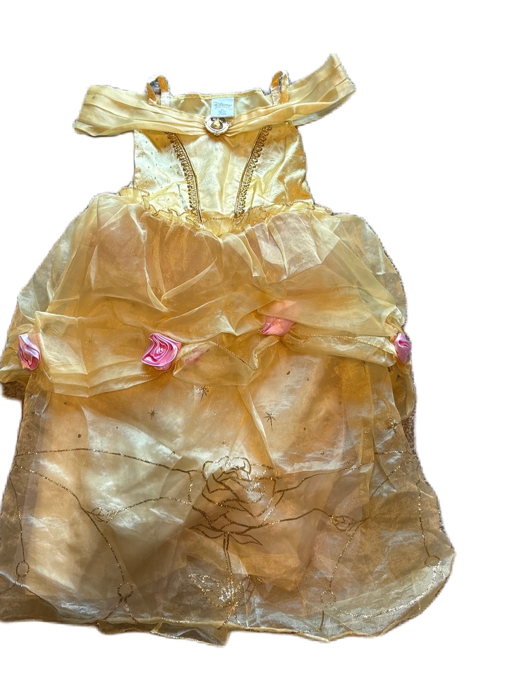 Disney Beauty and the Beast Belle Dress 5/6 Princess Halloween World Land